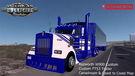 Ats Rezworth W Custom By Rezbilt Custom Ft Trailer