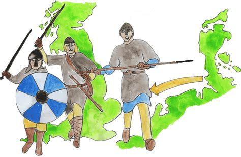 Color The Free Printable Map Of Anglo Saxon Kingdoms Layers Of Learning