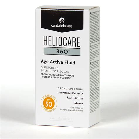 Heliocare 360º Age Active Fluid SPF 50 50 ml Farmacia Jiménez