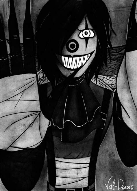 Laughing Jack Again By Val Draws On Deviantart Laughing Jack Creepypasta Characters Laugh