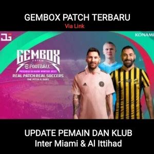 Jual Viral Pes Gembox Patch Terbaru Update Summer Transfer Ps Cfw