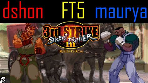 Street Fighter III Third Strike Dshon Gouki Alex Sean Vs Maurya