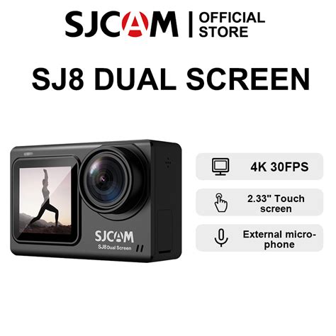 Sjcam Sj Pro Action Camera K Fps Sj Shopee