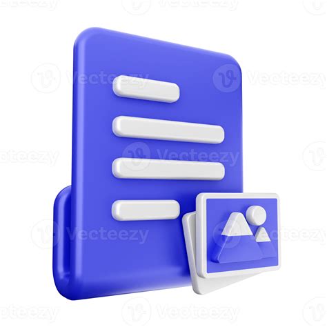 3d File Icon Illustration 22353814 Png