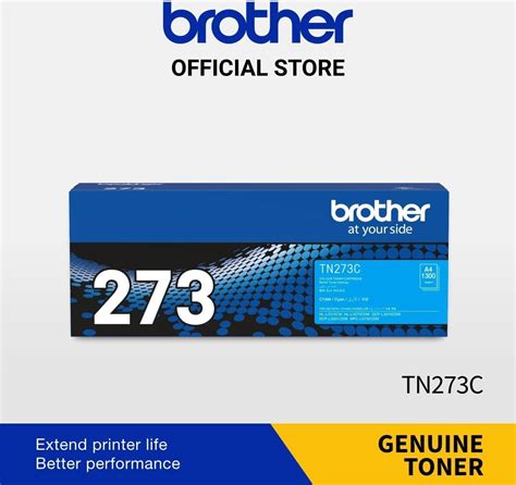 Brother Genuine Tn C Standard Yield Cyan Ink Printer Toner Cartridge