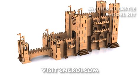 Custom Medieval Castle: Model Kit - YouTube