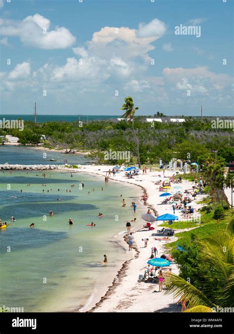 Calusa Beach, Florida Keys, Florida, USA. Bahia Honda State Park ...