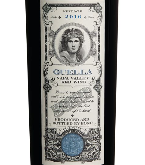 Bond Quella Cabernet Sauvignon 2016 75cl Napa Valley USA Harrods UK