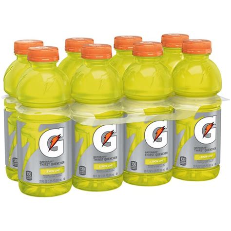 Gatorade G Lemon Lime Sports Drink 8pk Hy Vee Aisles Online Grocery