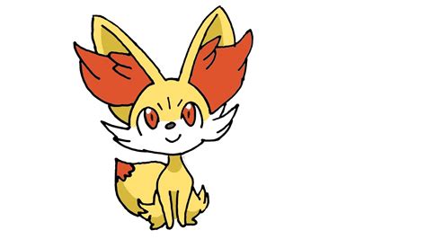 How To Draw Fennekin Pokemon Youtube