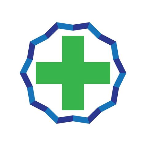 logo  good health clinic  vector art  vecteezy