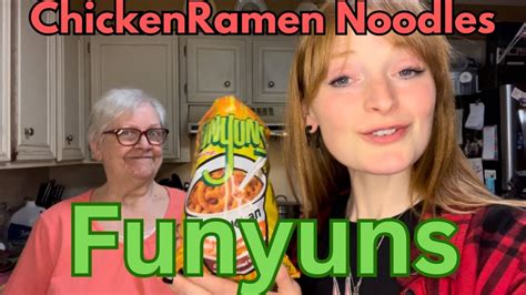 FUNYUNS HOT AND SPICY CHICKEN RAMEN YouTube