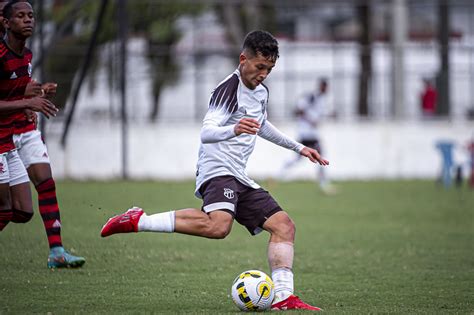 Sub 17 Fora de casa Ceará faz bom jogo mas não supera Flamengo pelo