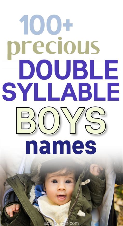 113 Two Syllable Boy Names For Modern Little Dudes 2023 Artofit