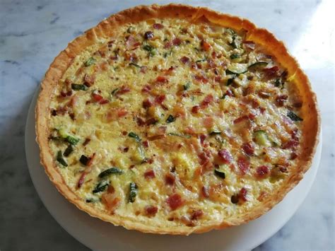 Quiche De Calabac N Y Bacon Receta Casa Noguera