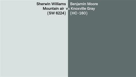 Sherwin Williams Mountain Air Sw Vs Benjamin Moore Knoxville