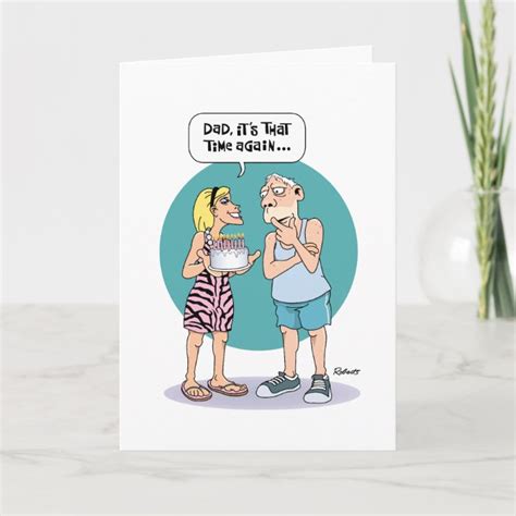 Funny Birthday Card for Dad | Zazzle.com