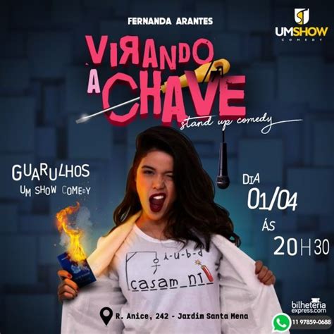 Standup Fernanda Arantes Na Um Show Comedy Guarulhos Em Guarulhos