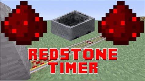 Minecraft Xbox Simple Redstone Timer Tutorial Youtube