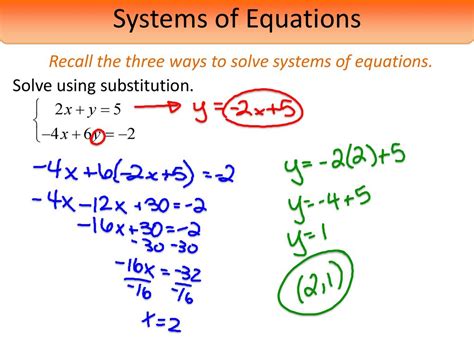 Typewriter 10 1 Systems Of Equations Ppt Download