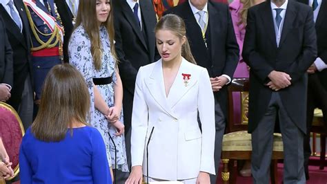 La Princesa Leonor Jura La Constituci N Ante Las Cortes Generales