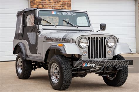 Jeep Cj Silver Anniversary Edition Renegade