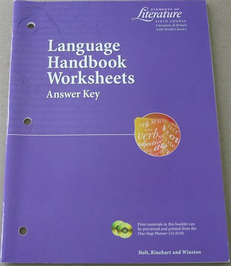 Holt Elements Of Language Second Course Answer Key 8