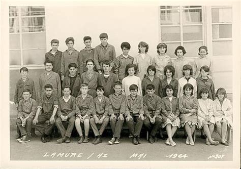 Photo De Classe Classe De 3ème De 1964 Collège De La Haute Azergue