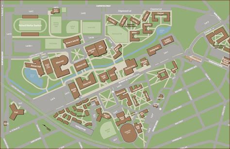 Rowan University Glassboro Nj Campus Map Grayce Gerhardine