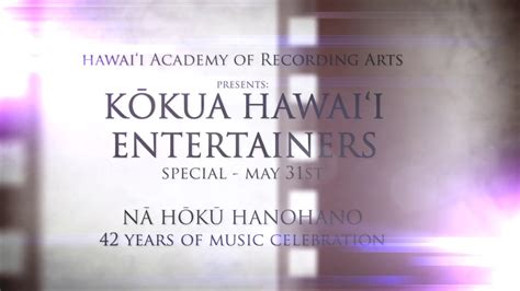 Memorable Moments of the Nā Hōkū Hanohano Awards YouTube