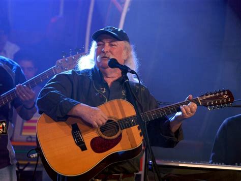 Addio David Crosby Leggendario Chitarrista Rock Donna Moderna