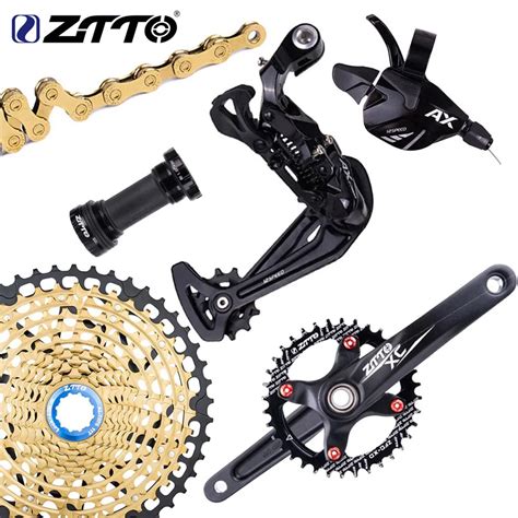 Ztto Mtb Kit De Bicicleta 12 Velocidades Engrenagem 1x12 Hg 11