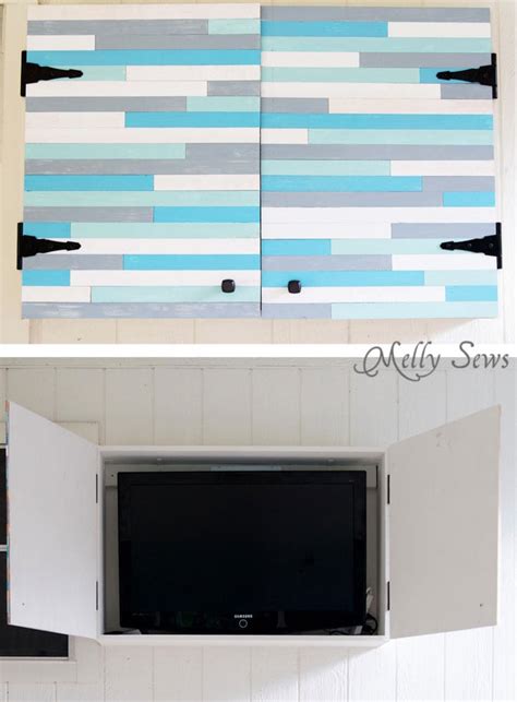 Outdoor TV Cabinet DIY - Melly Sews