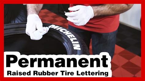 Tire Stickers Install Permanent Tire Letters Michelin Tire Lettering