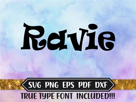 Ravie Font