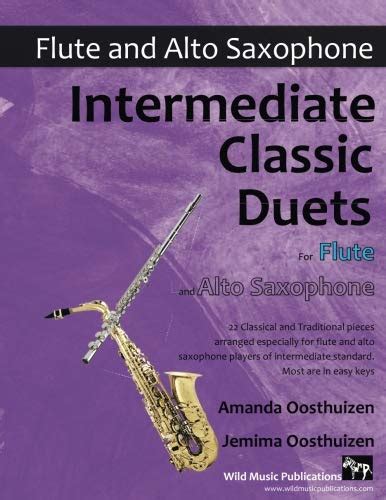 Intermediate Classic Duets For Flute And Alto Saxophone Classical