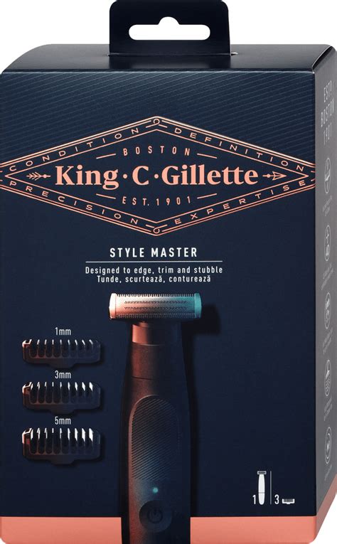 King C Gillette Style Master Trimer Kom Dm Rs