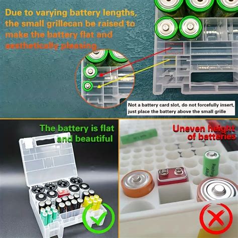 versatile battery storage box home  storing temu  zealand