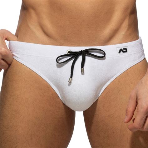 Slip De Bain Pique Speedo Blanc Addicted Vente Slip De Bain H