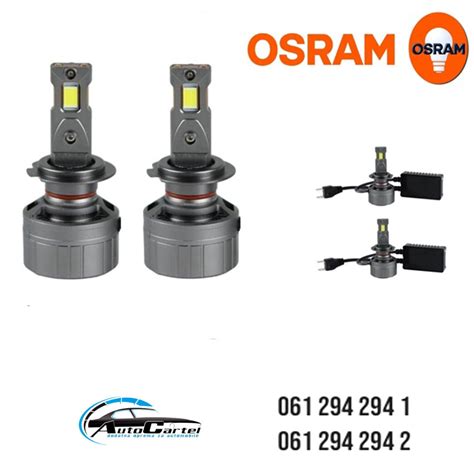 H7 LED SIJALICE OSRAM 12000 LUMENA CAN BUS 12V 24V