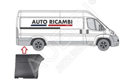 735491683 Rammschutzleiste Fiat Ducato Ab 2006 Rechts Hinter Dem