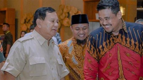 Bobby Nasution Posting Foto Bareng Prabowo Subianto Netizen Singgung