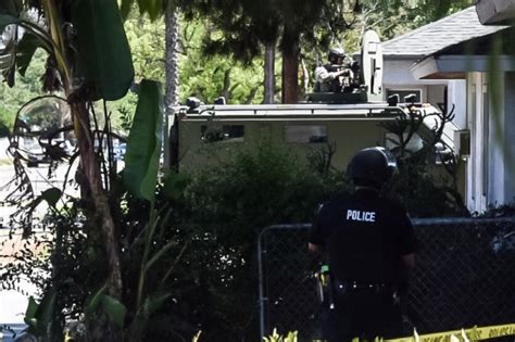 San Bernardino Swat Standoff Ends With Teargas — But No Suspect Update Press Enterprise