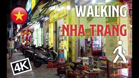 [4k]walking In Nha Trang Main Street 🇻🇳 At Night Time [60fps] Youtube