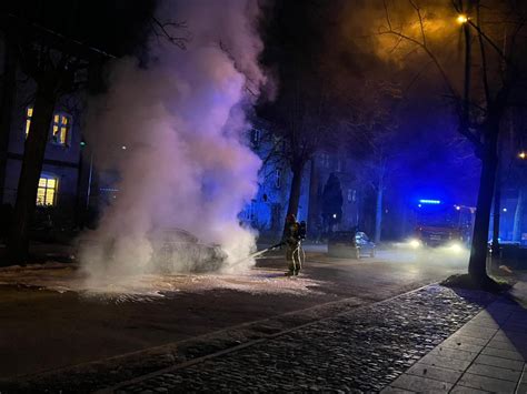 Na Zawarciu Sp On Samoch D Wieczorna Akcja Stra Y Po Arnej