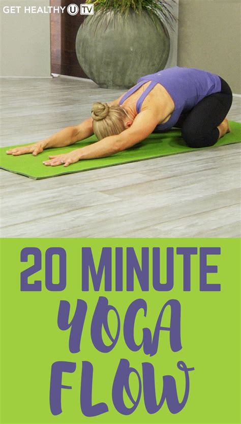 20 Minute Yoga Workout to Relax and Restore | GHUTV | 20 minute yoga ...