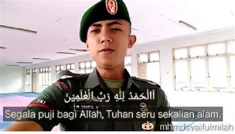 4 Aksi TNI Yang Viral Di Medsos Mulai Dari Main Tik Tok Sampai Mengaji