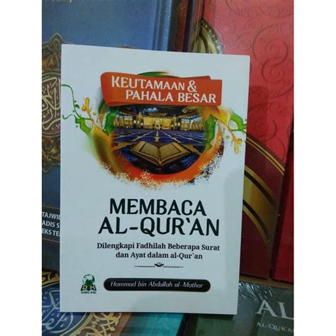 Jual Keutamaan Dan Pahala Besar Membaca Al Quran Buku Saku Shopee