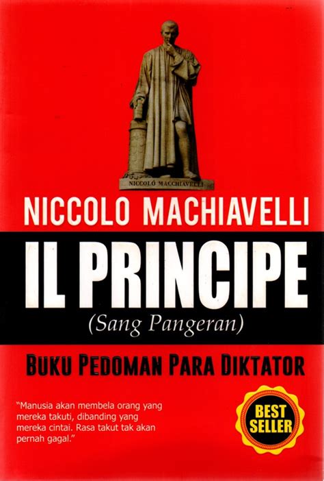 Jual Buku Il Principe Sang Pangeran Buku Pedoman Para Diktator