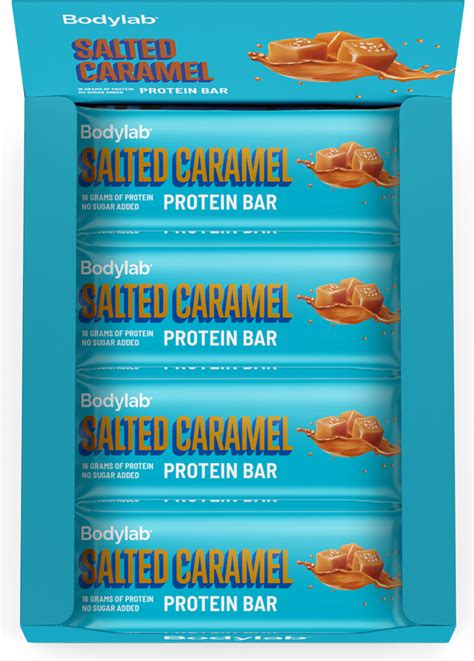 Bodylab Protein Bar Salted Caramel G Stk Pris